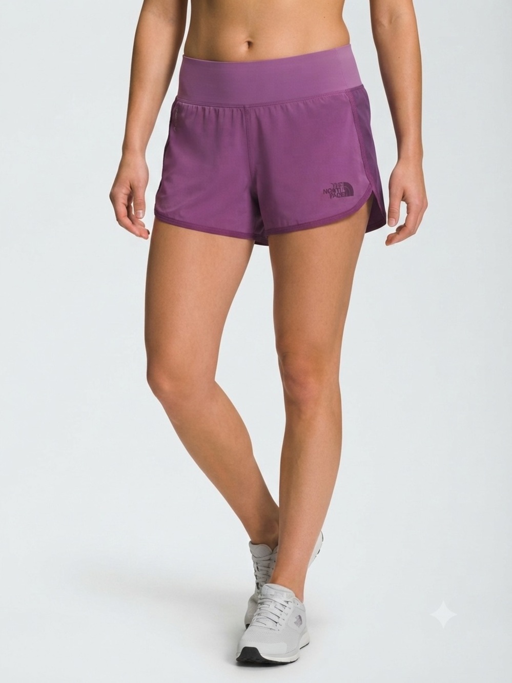 The North Face Women's Large Purple FlashDry Athletic Running Activewear